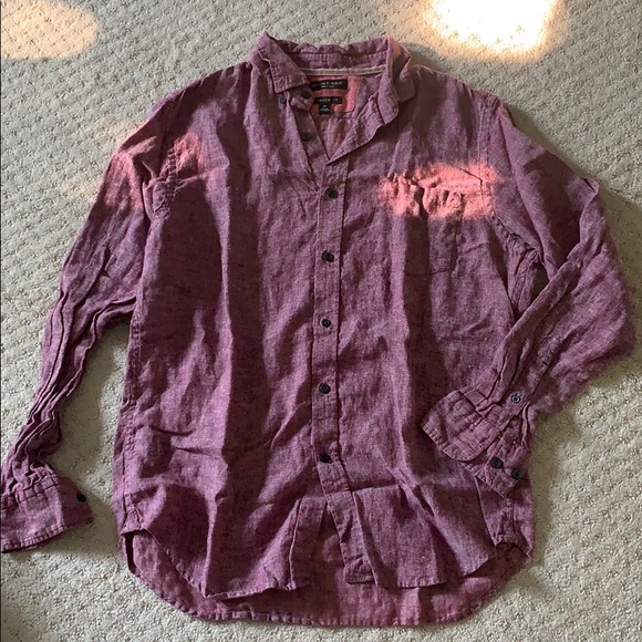 Banana Republic | 100% Linen Button Up Shirt - Picture 4 of 5